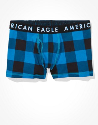 Трусы-боксеры AEO Plaid Classic для мужчин — American Eagle — фото 3
