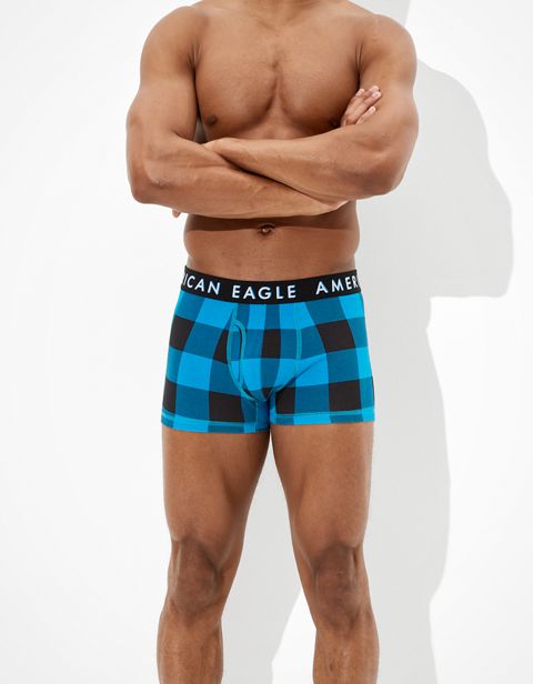 Трусы-боксеры AEO Plaid Classic для мужчин — American Eagle