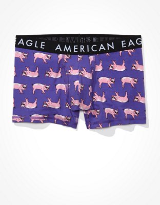 Трусы-боксеры AEO Pigs Classic для мужчин — American Eagle — фото 3