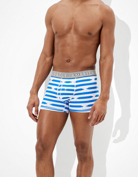Трусы-боксеры AEO Shark Classic для мужчин, в полоску — American Eagle