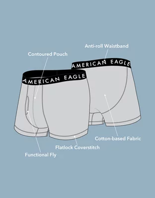 AEO 3" Classic Trunk Underwear 3-Pack