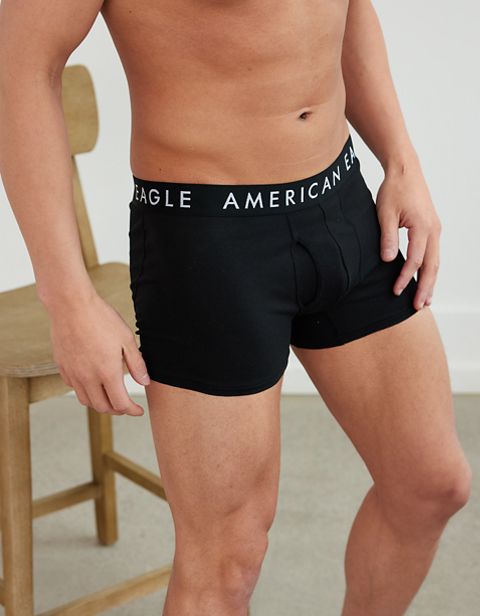 Трусы-боксеры AEO Solid Classic для мужчин — American Eagle