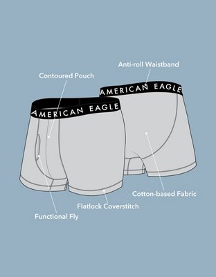 AEO Men's 3" Classic Trunk Underwear