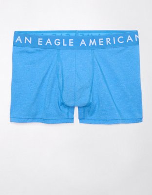 New American Eagle Men's 2849900 3 Classic Trunk Underwear 3-Pack,  Black/Red (L) 