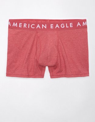 New AMERICAN EAGLE AE Men GRAY Heather Stretch Boxer Brief Trunk Underwear  sz M