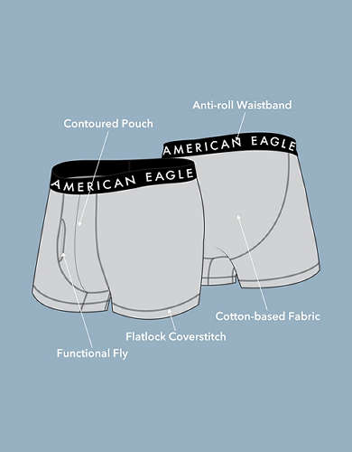 AEO Eagles 3" Classic Trunk Underwear