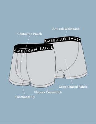 AEO Paquete de 3 Brief Boxers Clásicos de 3" para hombre