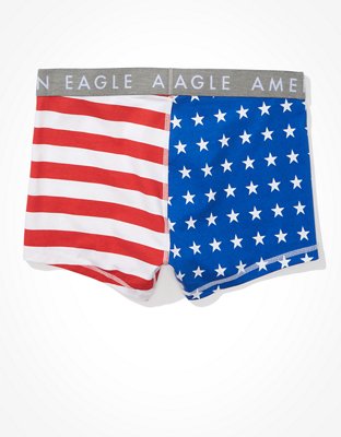 AEO Stars + Stripes 3" Classic Boxer Brief