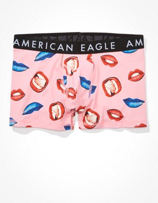 Трусы-боксеры AEO Lips Classic для мужчин — American Eagle — фото 3