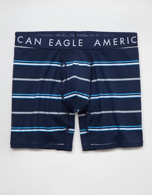 Трусы-боксеры AEO Classic для мужчин, в полоску — American Eagle — фото 3