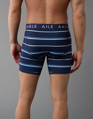 AEO Men's Striped 6" Classic Boxer Brief