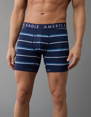 AEO Men's Striped 6" Classic Boxer Brief