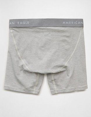 Caleçon boxeur ajusté classique de 6 po rayures pour hommes AEO