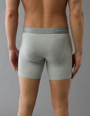 Caleçon boxeur ajusté classique de 6 po rayures pour hommes AEO