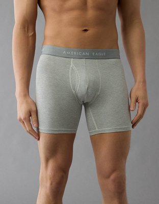 AEO Men's Striped 6" Classic Boxer Brief