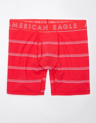 Трусы-боксеры AEO Classic для мужчин, в полоску — American Eagle — фото 3