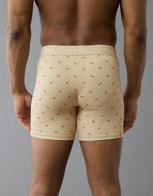AEO Men's Hot Peppers 6" Classic Boxer Brief