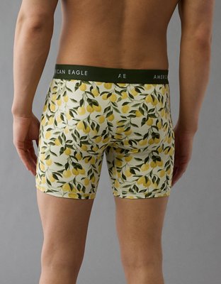 AEO Brief Boxer Clásico de 6" de Limones para Hombre