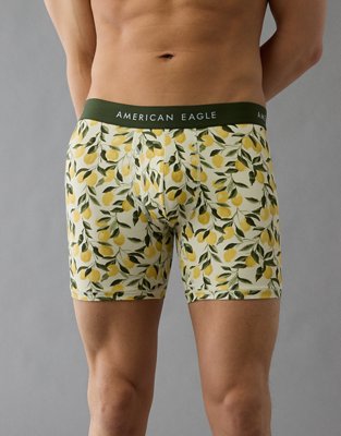 AEO Brief Boxer Clásico de 6" de Limones para Hombre