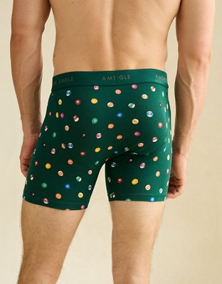 Трусы-боксеры AEO Classic для мужчин — American Eagle, цвет: Зелёный — фото 2