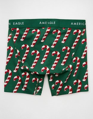 AEO Men's Candy Cane 6" Classic Boxer Brief