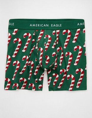 AEO Men's Candy Cane 6" Classic Boxer Brief