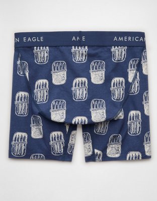 AEO Men's Striped 6" Classic Boxer Brief