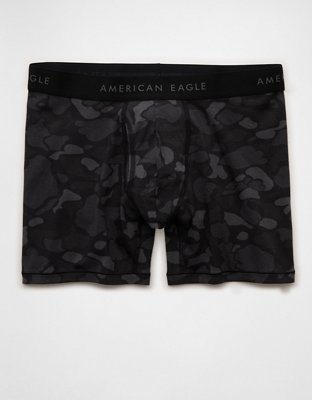 Brief bóxer clásico de 6" con estampado floral AEO