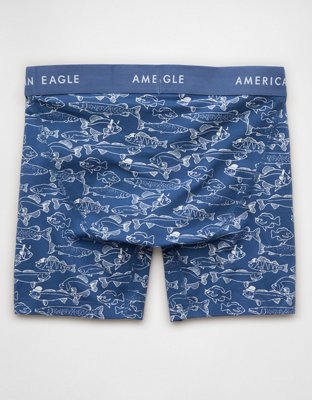 AEO Men's Striped 6" Classic Boxer Brief