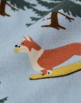 Caleçon boxeur ajusté classique de 6 po chien sur skis pour hommes AEO