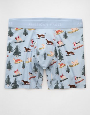 AEO Men's Ski Dog 6" Classic Boxer Brief