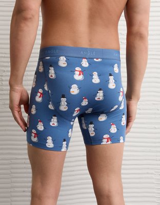 AEO Men's Naughty Snowman 6" Classic Boxer Brief
