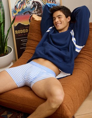 AEO Men's 6" Classic Striped Boxer Brief