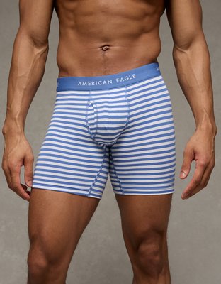 AEO Men's 6" Classic Striped Boxer Brief