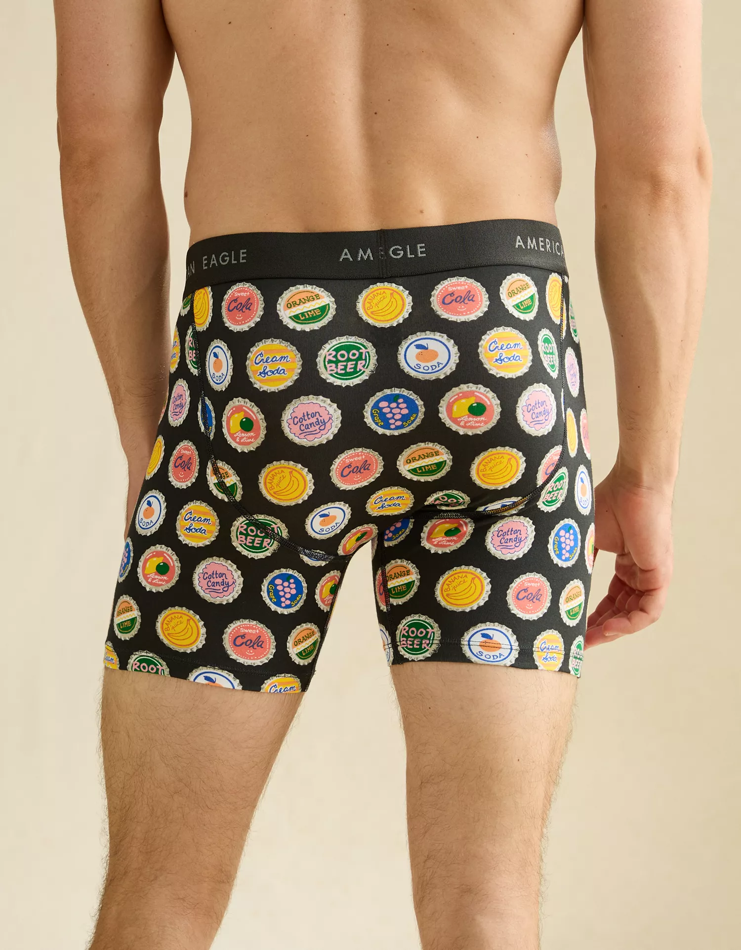 AEO Men's Drinks 6" Classic Boxer Brief - thumbnail 2