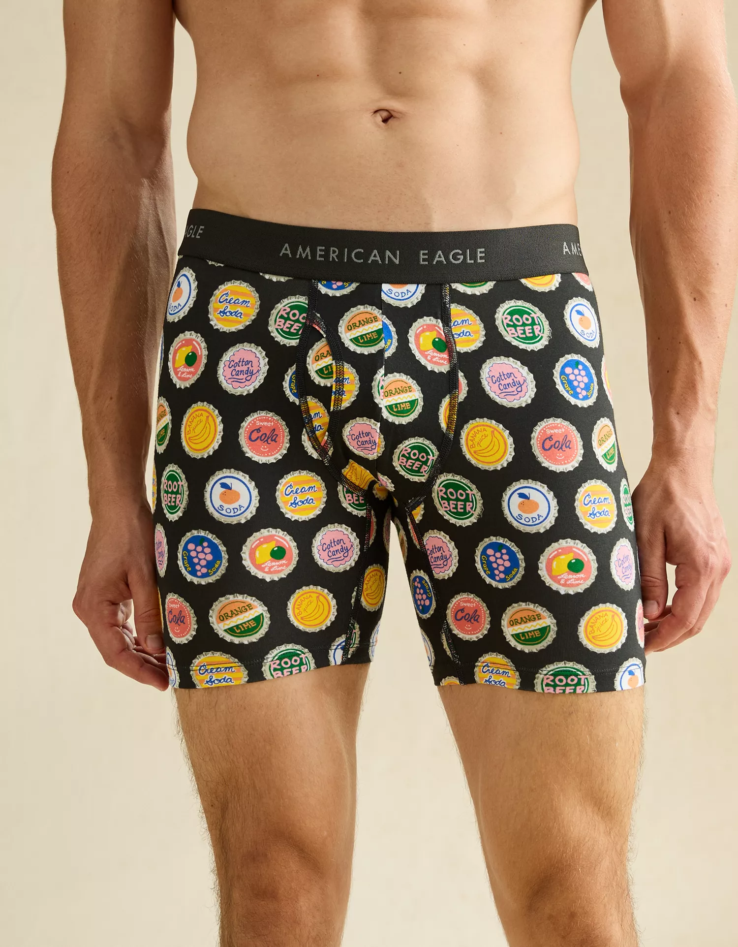 AEO Men's Drinks 6" Classic Boxer Brief