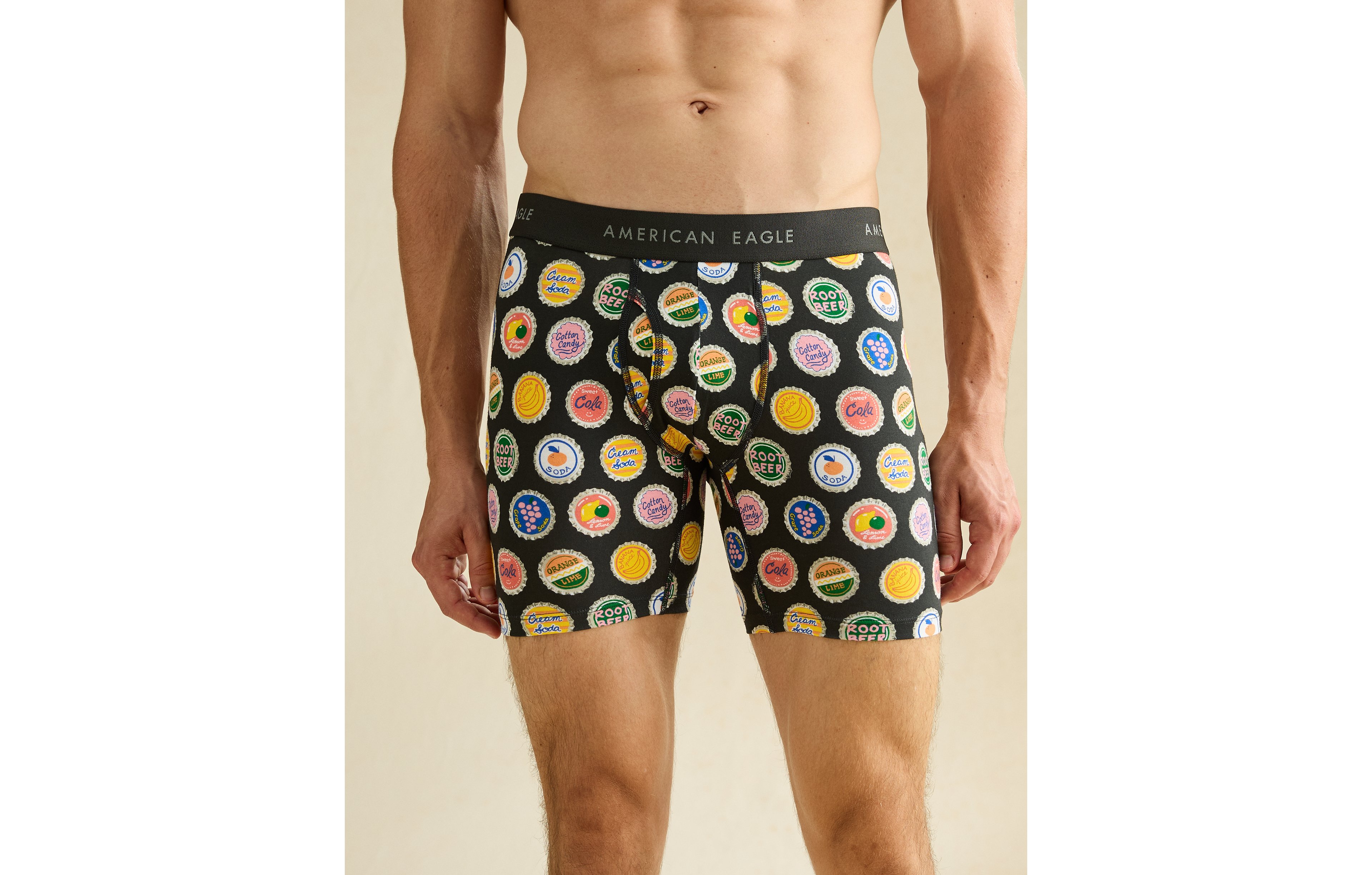 AEO Men's Drinks 6" Classic Boxer Brief