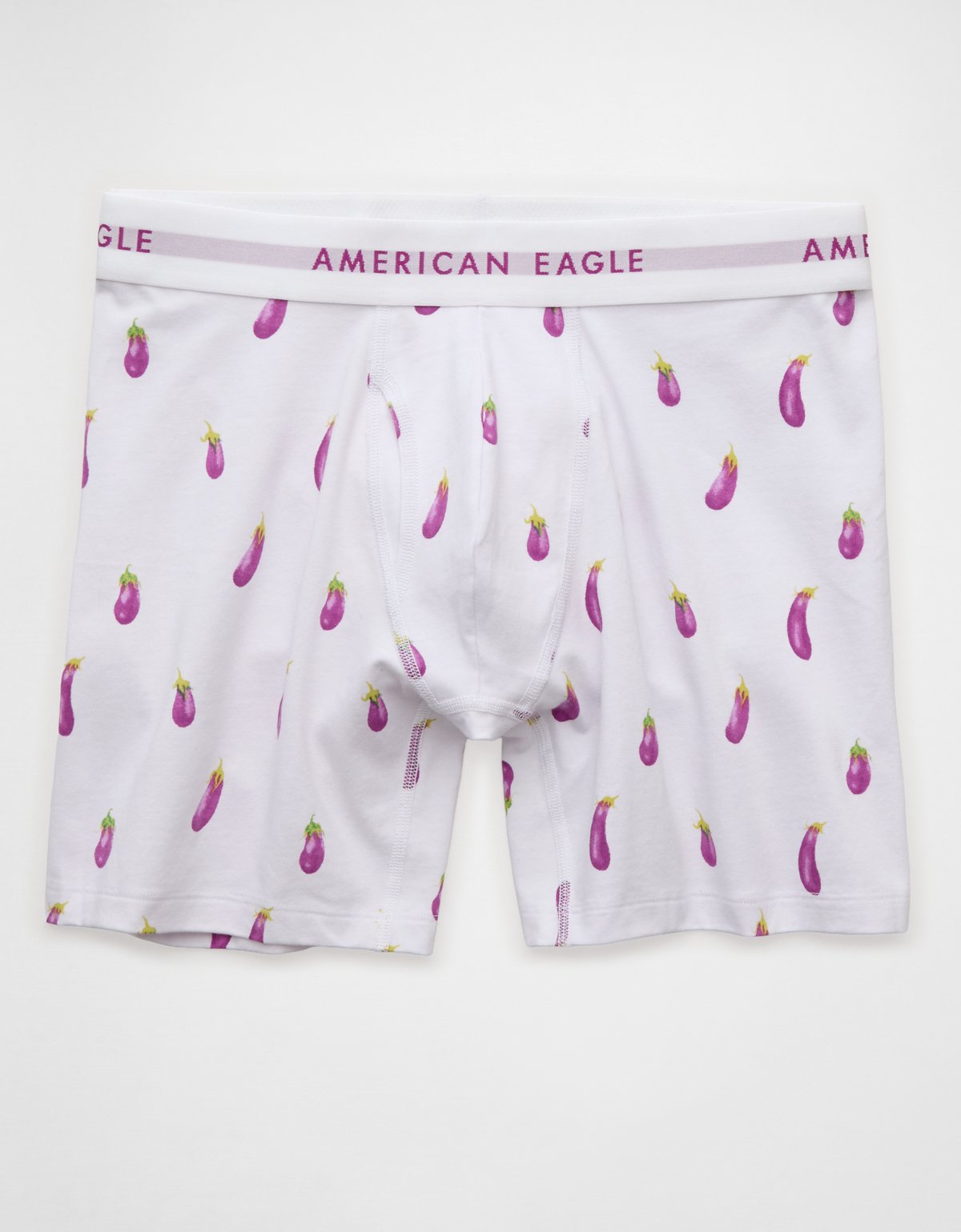 AEO Men's Eggplant 6" Classic Boxer Brief - image 3