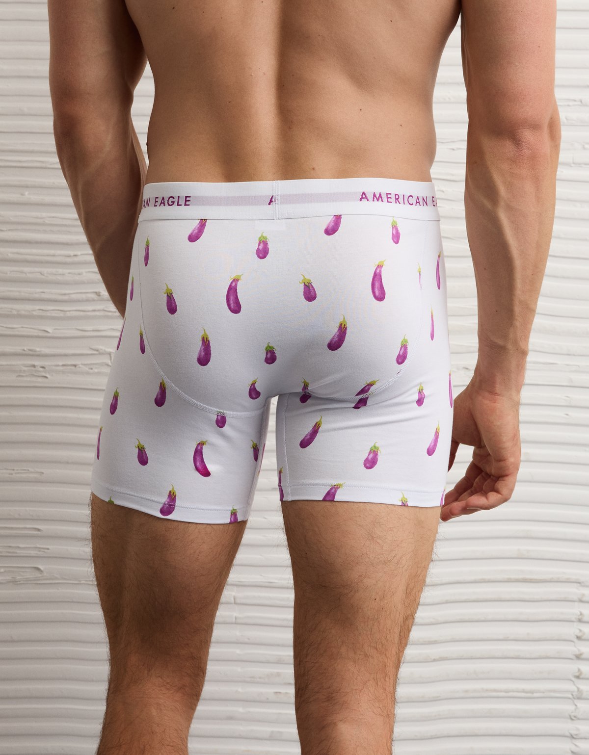 AEO Men's Eggplant 6" Classic Boxer Brief - image 2