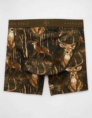 AEO Men's Deer Camo 6" Classic Boxer Brief