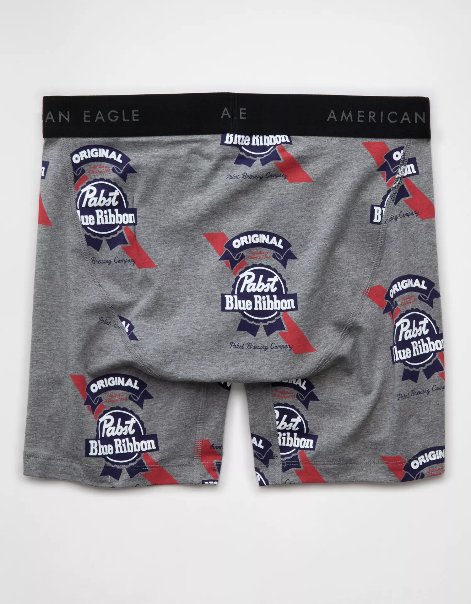 AEO Men's Pabst Blue Ribbon 6" Classic Cotton Boxer Brief - thumbnail 4