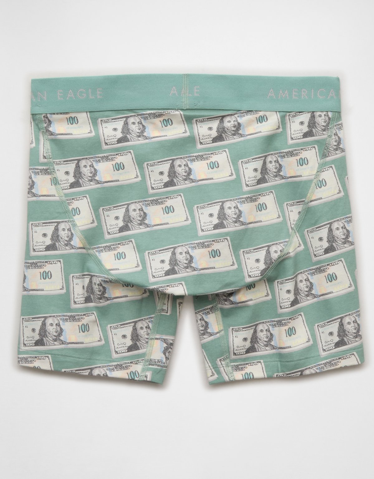 AEO Men's Dollar Bills 6" Classic Boxer Brief - image 4
