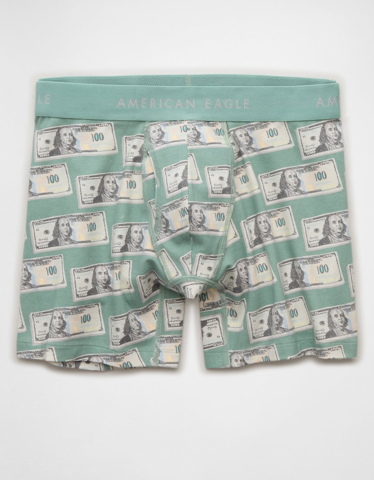 AEO Men's Dollar Bills 6" Classic Boxer Brief - image 3