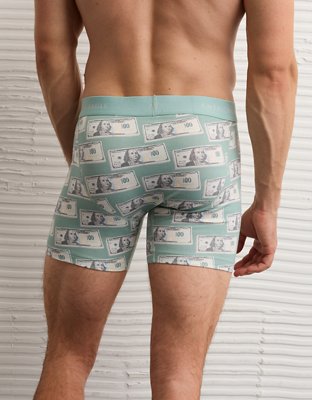 AEO Men's Dollar Bills 6" Classic Boxer Brief