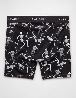 AEO Men's UFO Skeletons 6" Classic Boxer Brief