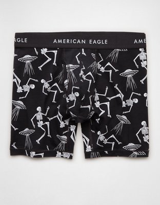 AEO Men's UFO Skeletons 6" Classic Boxer Brief