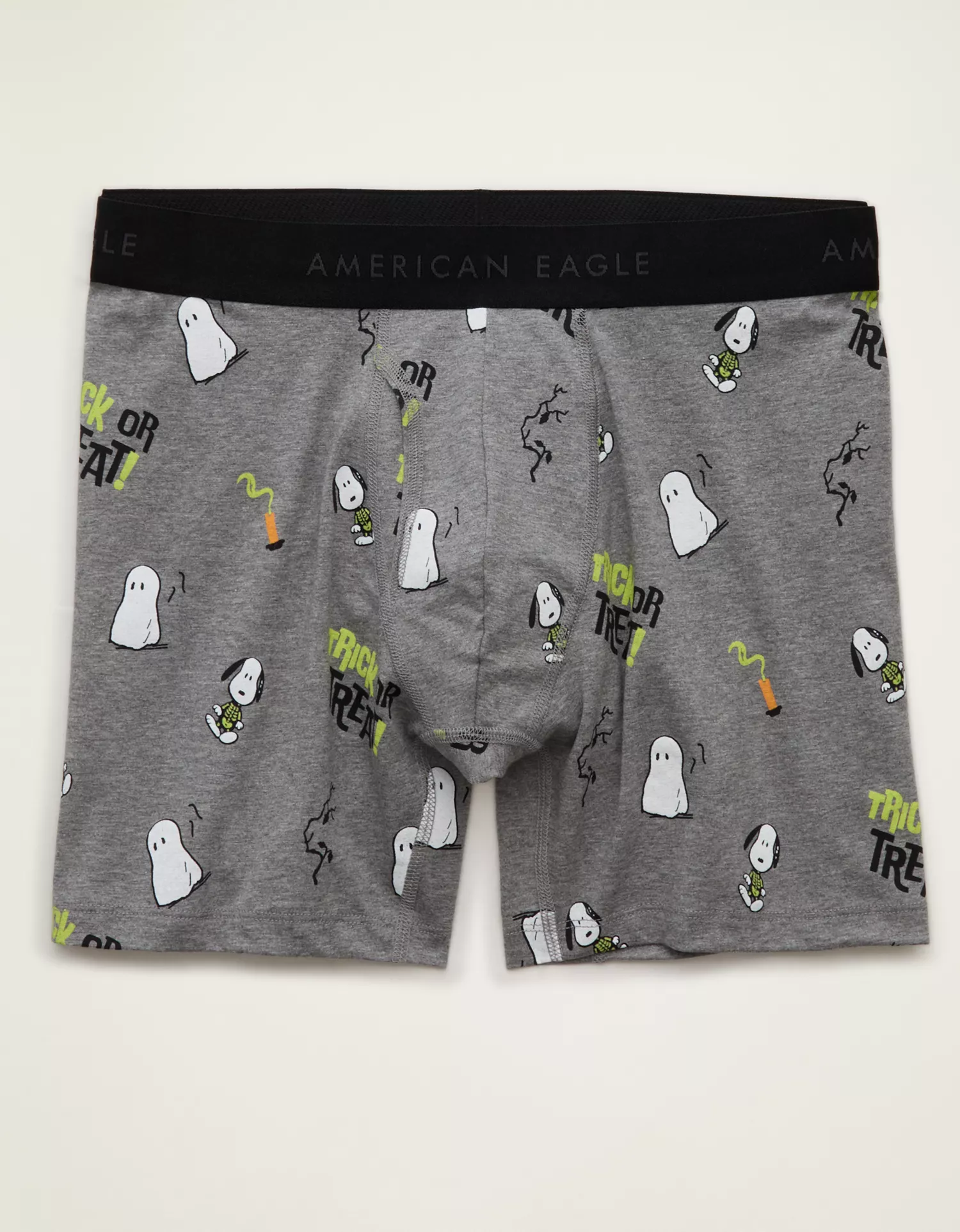 AEO Men's Halloween Snoopy 6" Classic Cotton Boxer Brief - thumbnail 8
