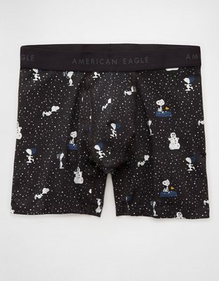 AEO Men's Snoopy Snowstorm 6" Classic Boxer Brief