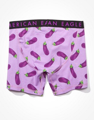 Трусы-боксеры AEO Eggplant Classic для мужчин — American Eagle — фото 4