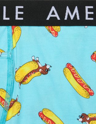 AEO Hot Dogs 6" Horizontal Fly Boxer Brief